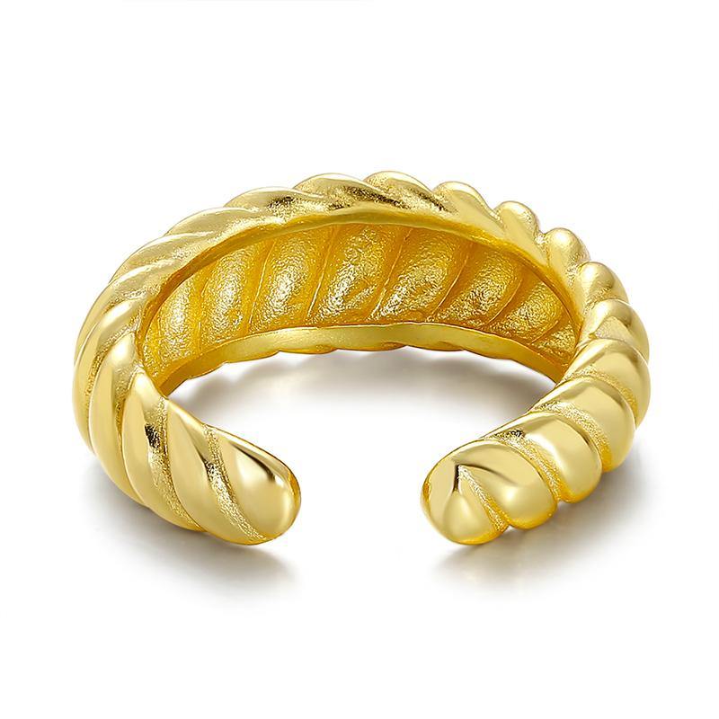 Maia Croissant Ring - The Mystic River