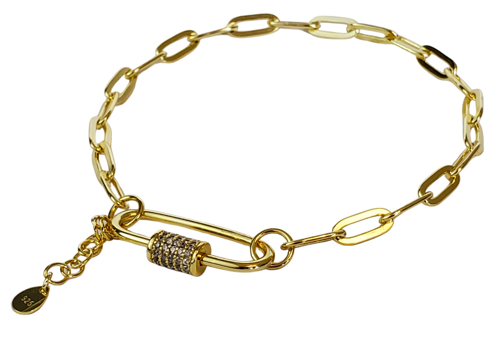 Eirene Anchor Bracelet - The Mystic River