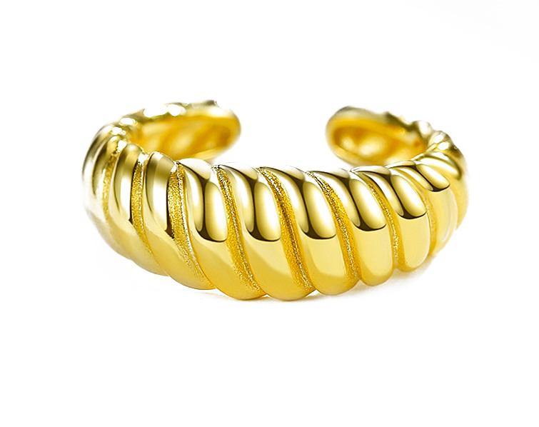 Maia Croissant Ring - The Mystic River