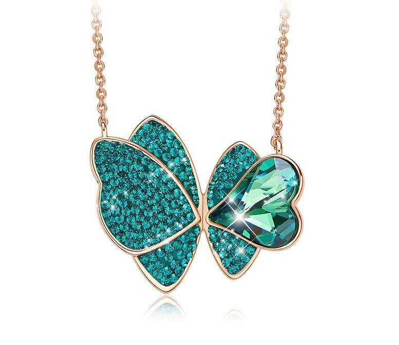 Gaia Butterfly Emerald Set - The Mystic River