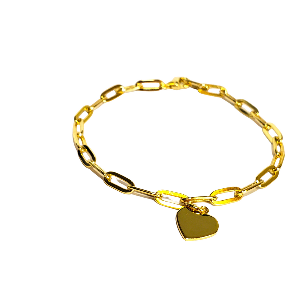 Venus Heart Charm Bracelet - The Mystic River