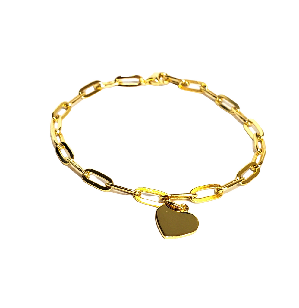 Venus Heart Charm Bracelet - The Mystic River