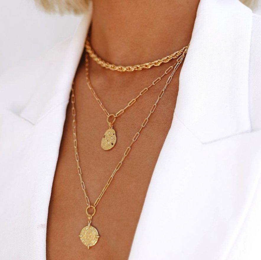 Maia Gold Vermeil Rope Chain - The Mystic River